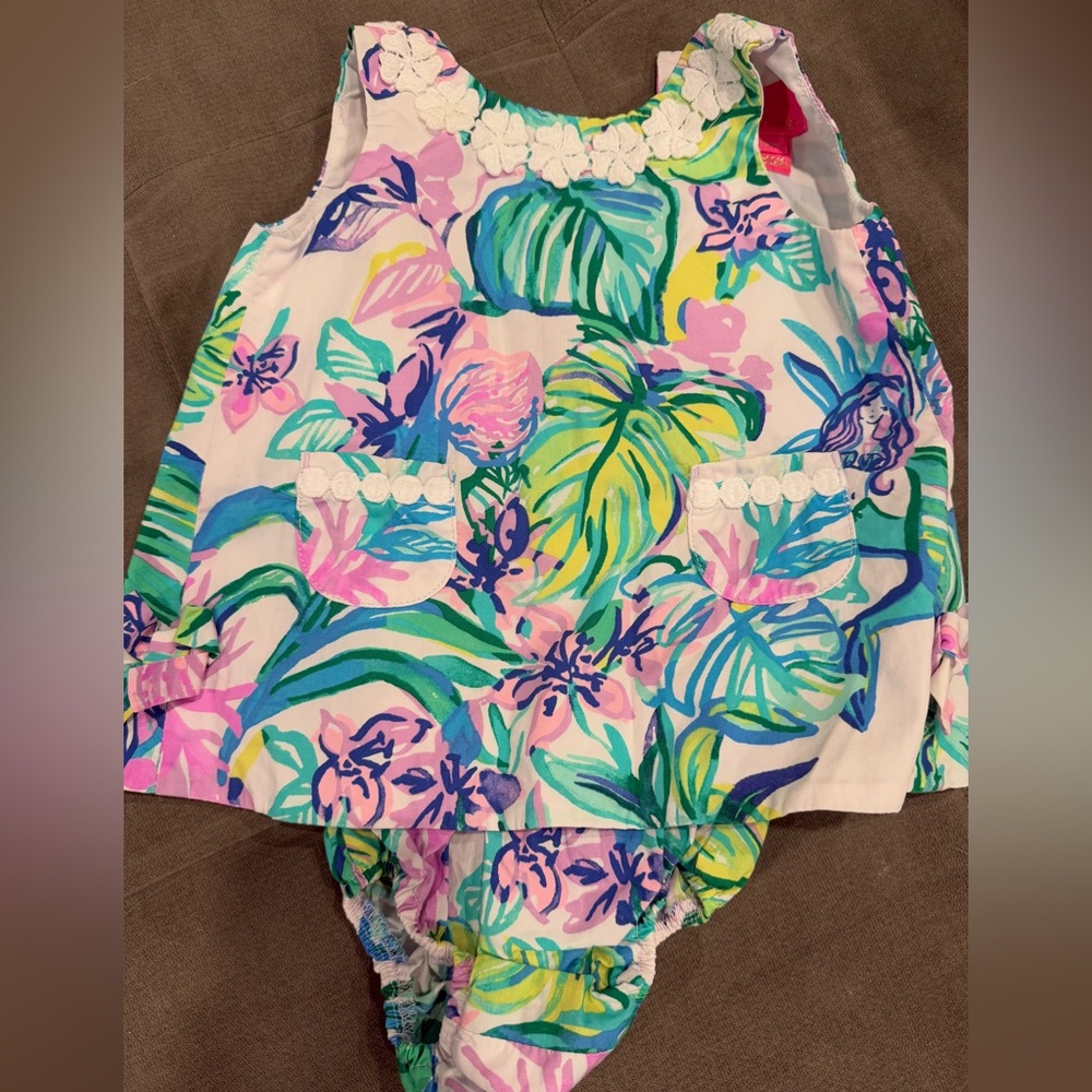 Lilly Pulitzer: 2 piece set 3-6 months